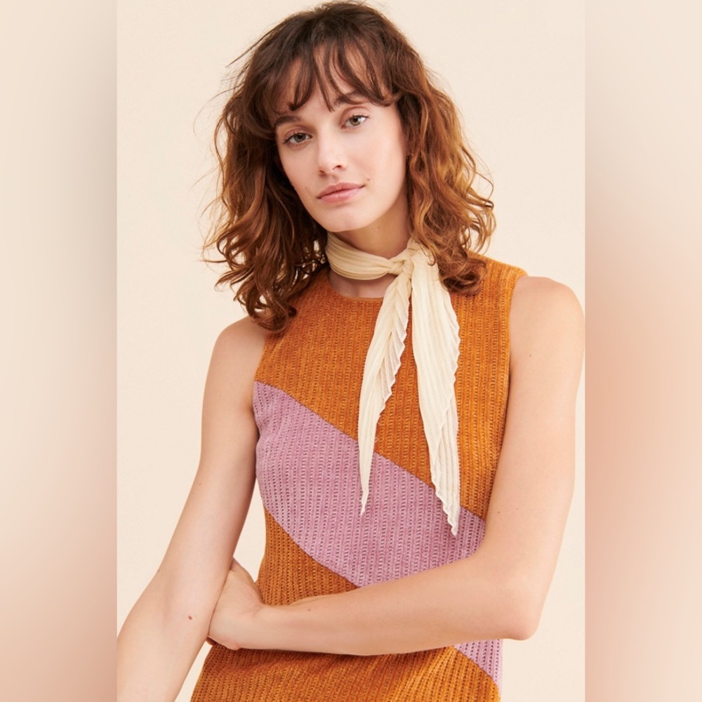 Hutch Colorblock Knit Midi Dress - Picture 4 of 4